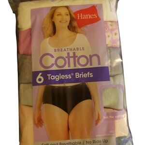 Hanes Cotton Tagless Briefs - Assorted Colors